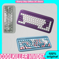 COOLKILLER VIVID67 Mechanical Keyboard Wireless Tri Mode Aluminum Alloy Gasket Structure Hot Plug Rgb Customized Gaming Keyboard