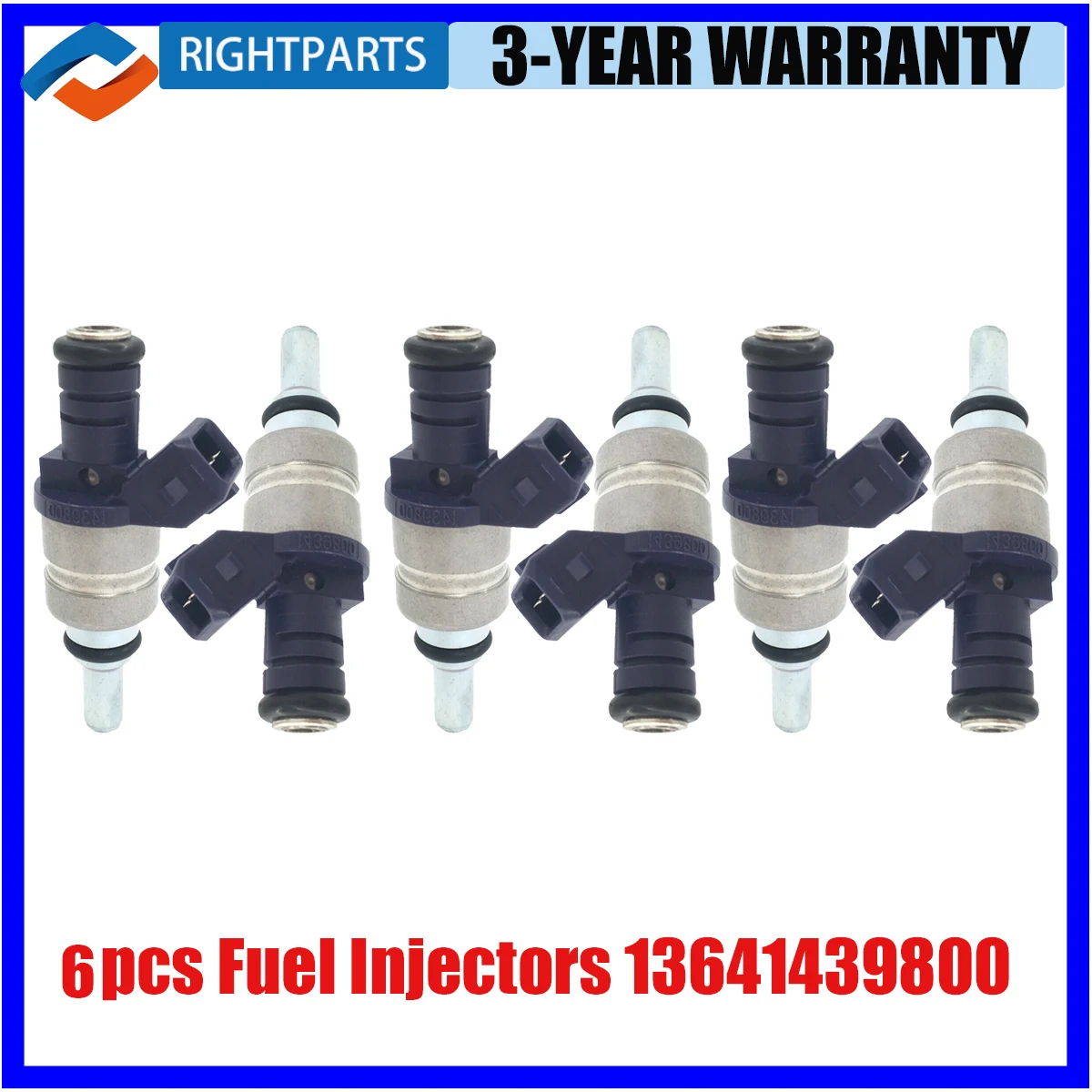 

13641439800 Fuel Injectors For BMW E46 330i 330xi 330ci E39 E60 530i E65 E66 E67 730i 730li X3 X5 Z3 E83 E85 E53 E36 3.0L FJ663