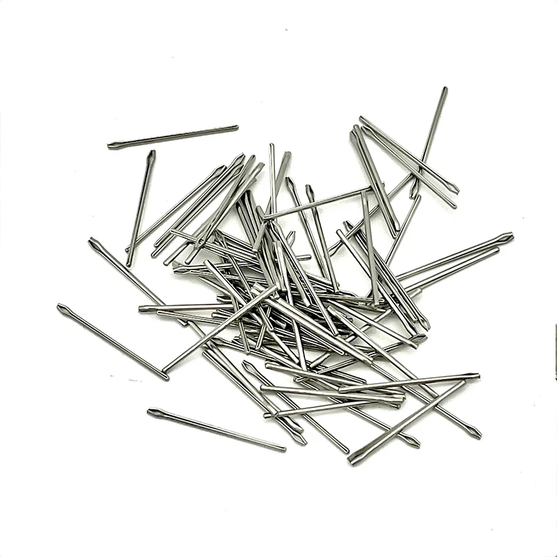 360PCS Watch Band Link Pins Watch Strap Links Beads Split Pin Connect Bar Hairpin Pin Watchmaker Repair Tool Stainless Steel