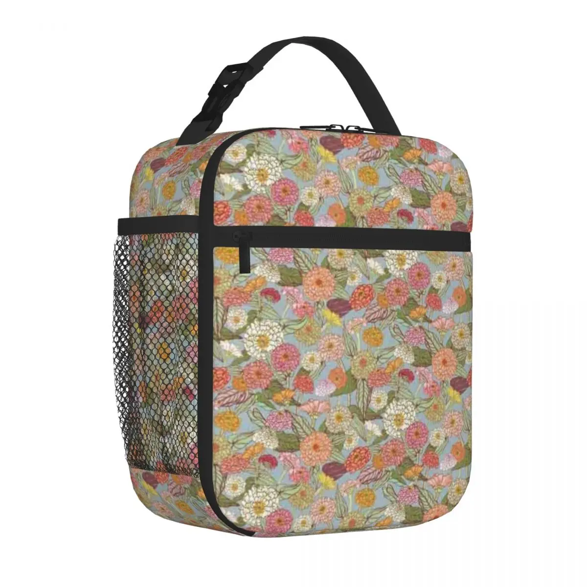 Sac isotherme chic et minimaliste Zinnia Bliss (rose Olive Stormy Blue) le plus vendu pour les sorties en famille et les pique-niques