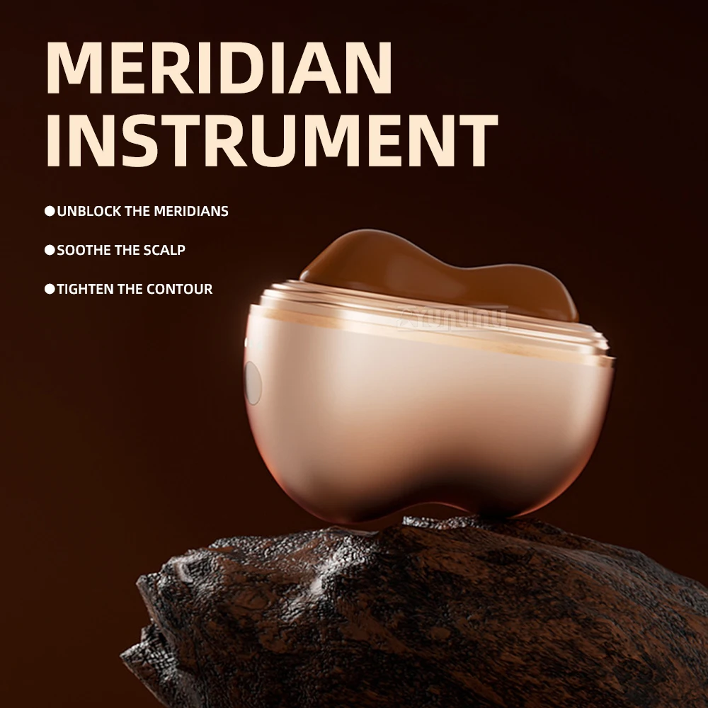 

Электрический измеритель меридиана 4-в-1, домашний массажный инструмент для красоты Гуа Ша