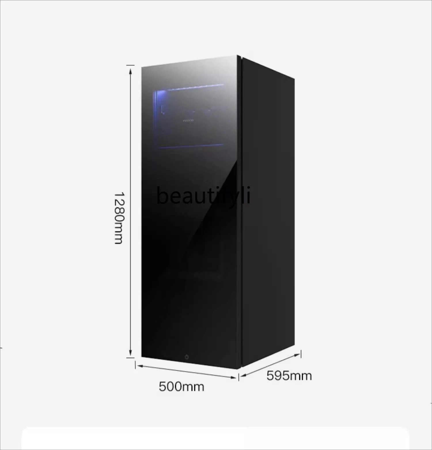 

E132 Ice Bar Household Living Room Constant Temperature Wine Cabinet Tea Beverage Refrigerated Fruit Fresh-keeping Cabinet