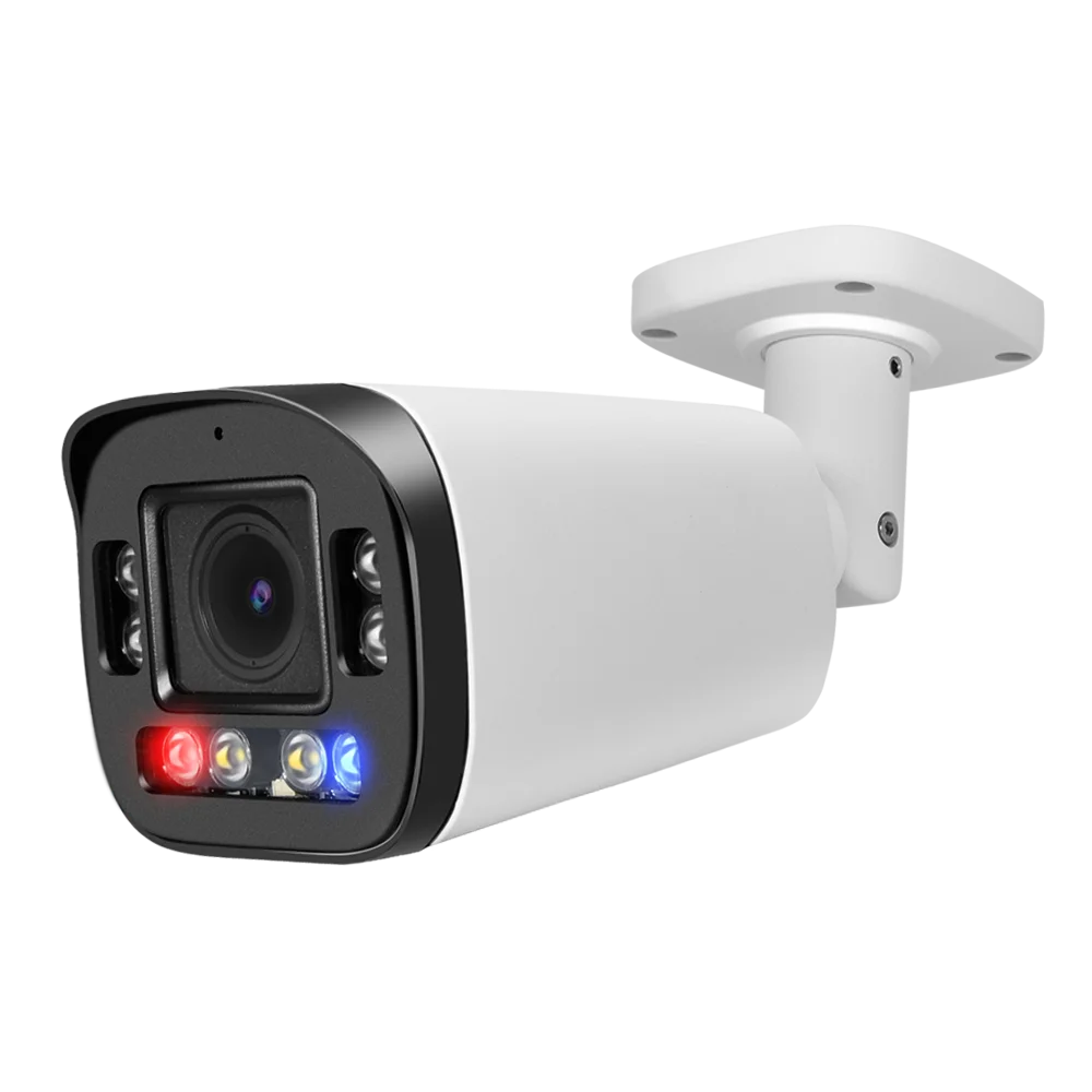 

Smart DIY Alarm Siren 4K 8MP Sony Sensor Zoom Lens 5X POE Metal Bullet Security Camera