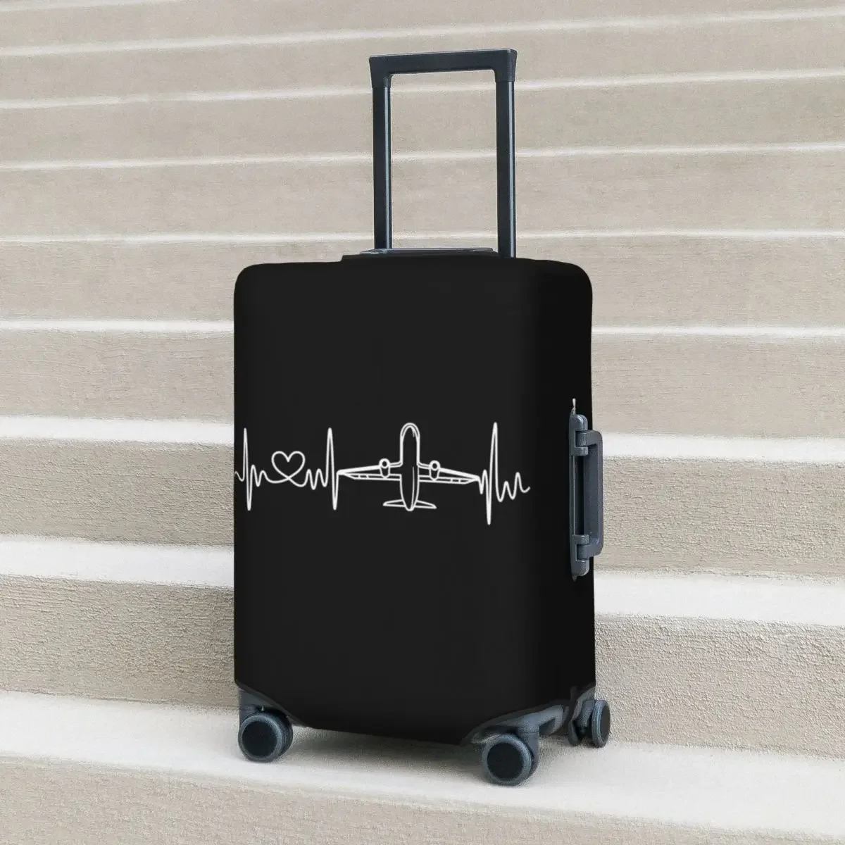 Fashion Aviation Suitcase Cover Plane Flight Crew Useful Travel Protection Luggage Supplies Holiday