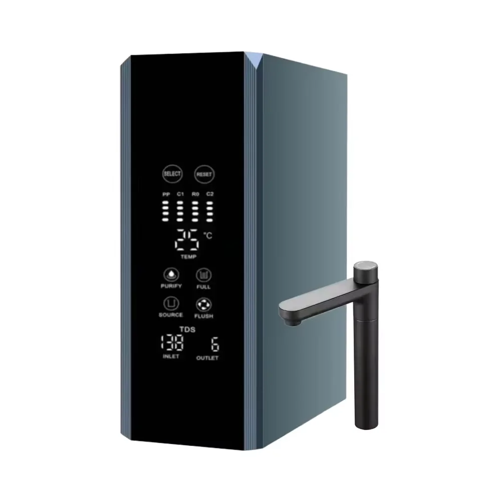 

CE Certified 600G RO Water Purifier System Self-Cleaning Under-sink TDS Monitoring Electric Power Source for Household Use