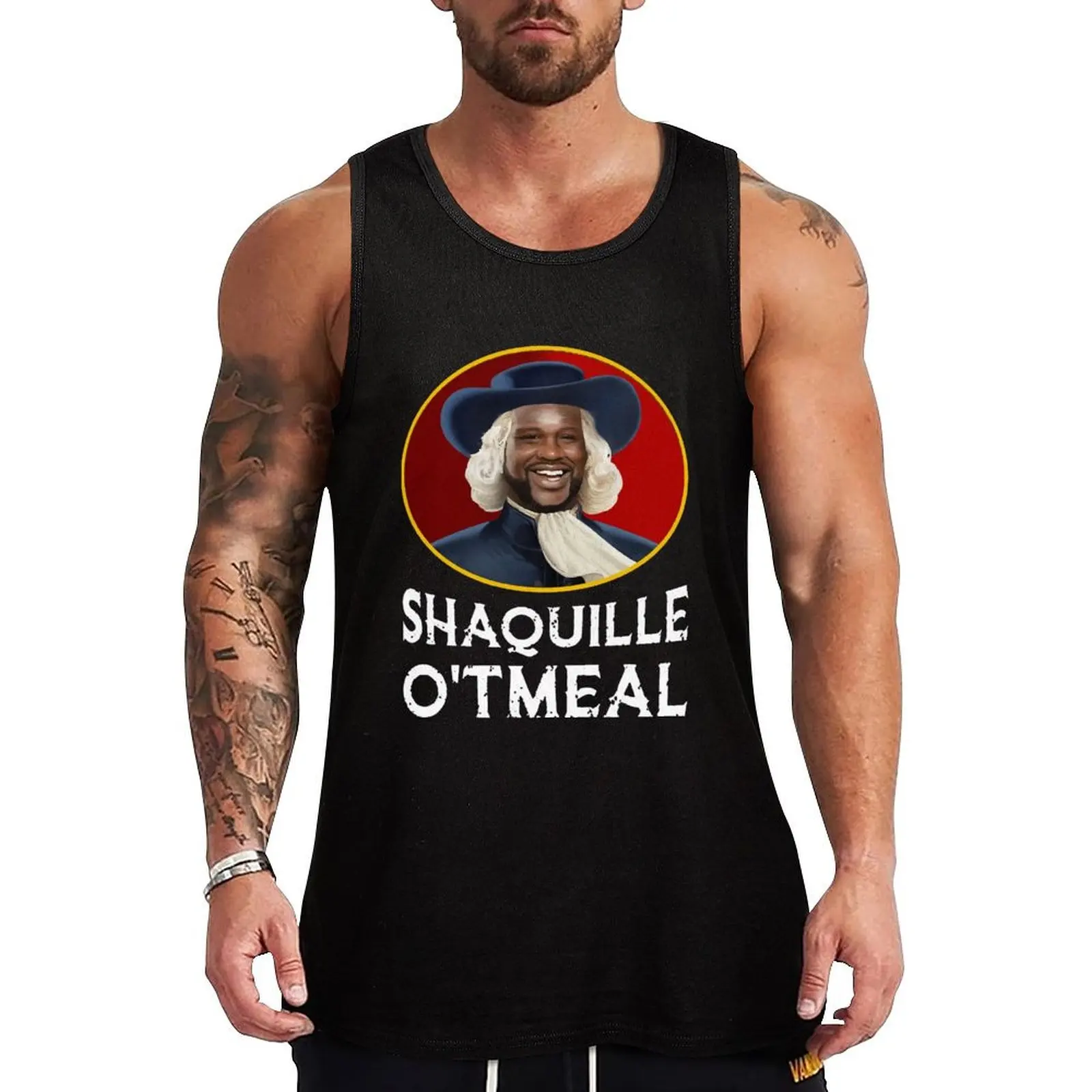 Shaquille Oatmeal Shaquille O'tmeal Tank Top anime top basketball