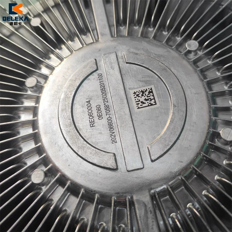 D=790 Silicone Oil Fan Clutch 202V06600-7058 for Sinotruk Howo TX T7H Sitrak C7H Euro6 Gas Truck