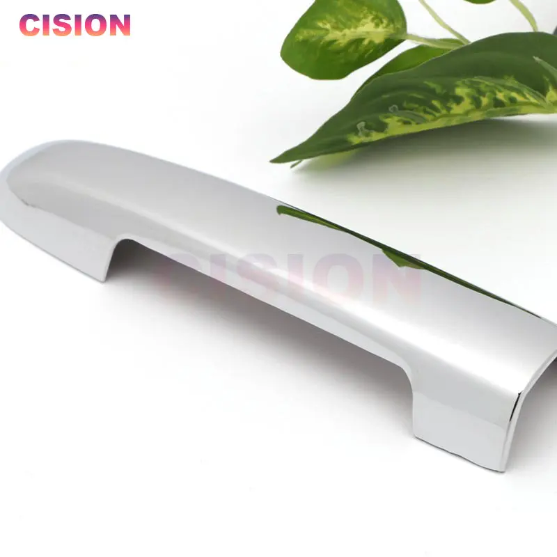 Chrome Exterior Car Side Door Handle Bowl Cover Trim ABS Stickers Decor Styling Accessories For Kia Soluto Pegas Cerato Forte