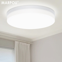 MARPOU Ultra-thin Round Ceiling Lamp LED Modern Lights 220V 110V Indoor Lighting Ceiling Chandelier Kitchen Bedroom Lamps