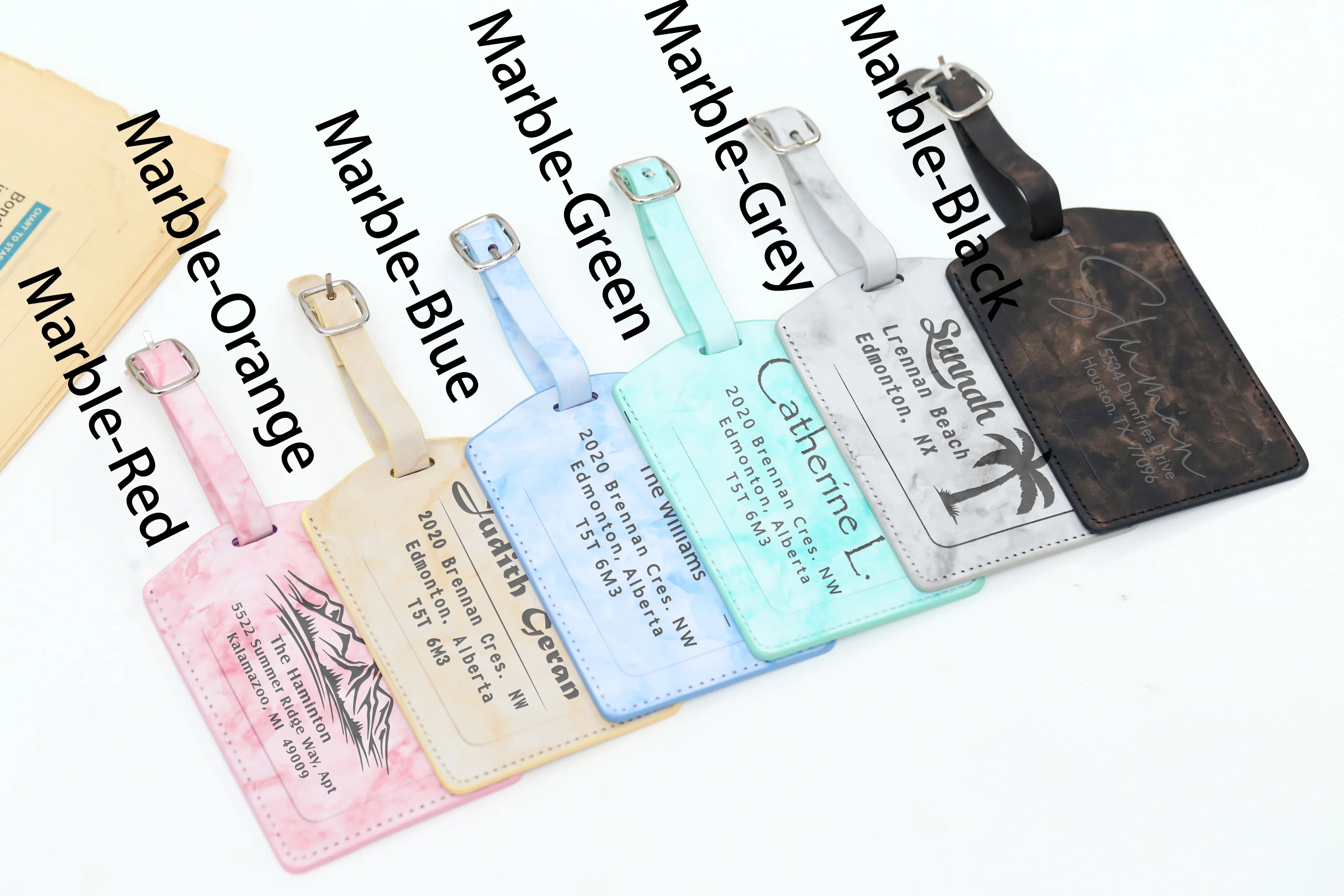 Regalo di nozze di destinazione personalizzato, etichette per bagagli personalizzate, regali di viaggio, regali per migliori amici, articoli promozionali aziendali,