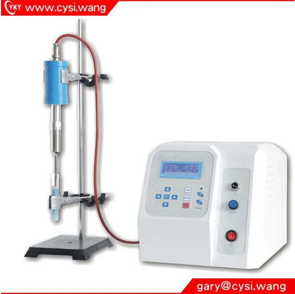 Extractor ultrasónico de 200W 500ul-500ml para extracción de proteínas en moléculas celulares y extracción de hierbas chinas