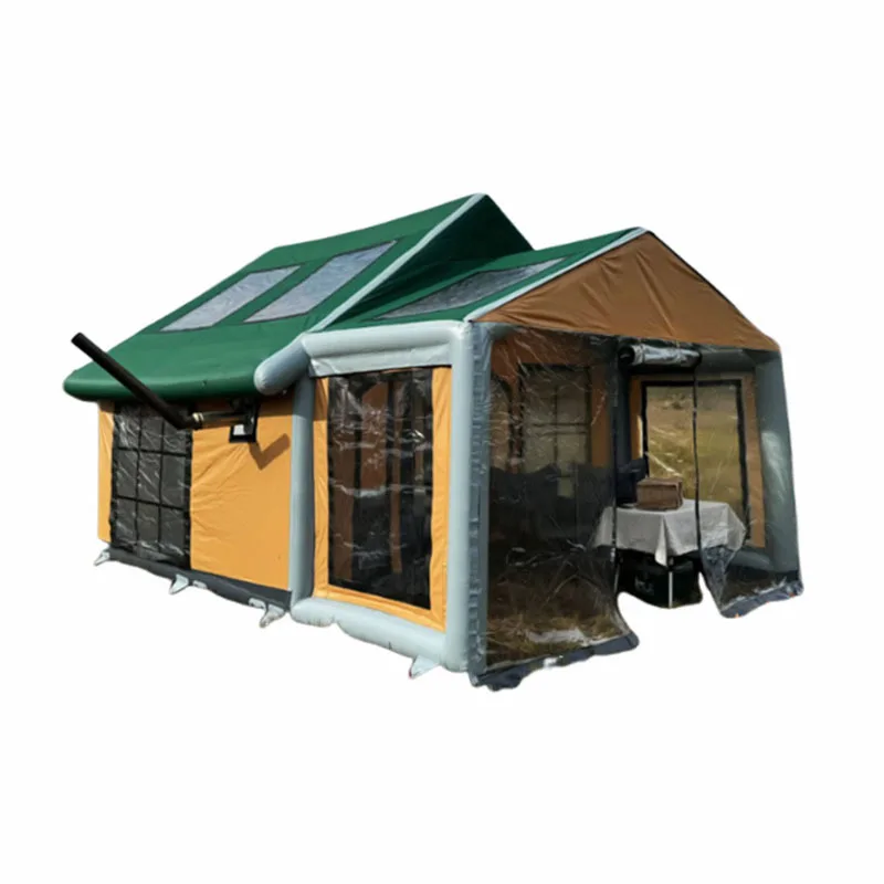 

House Camp Inflatable Tent Outdoor Thickened Rainproof Family Camping