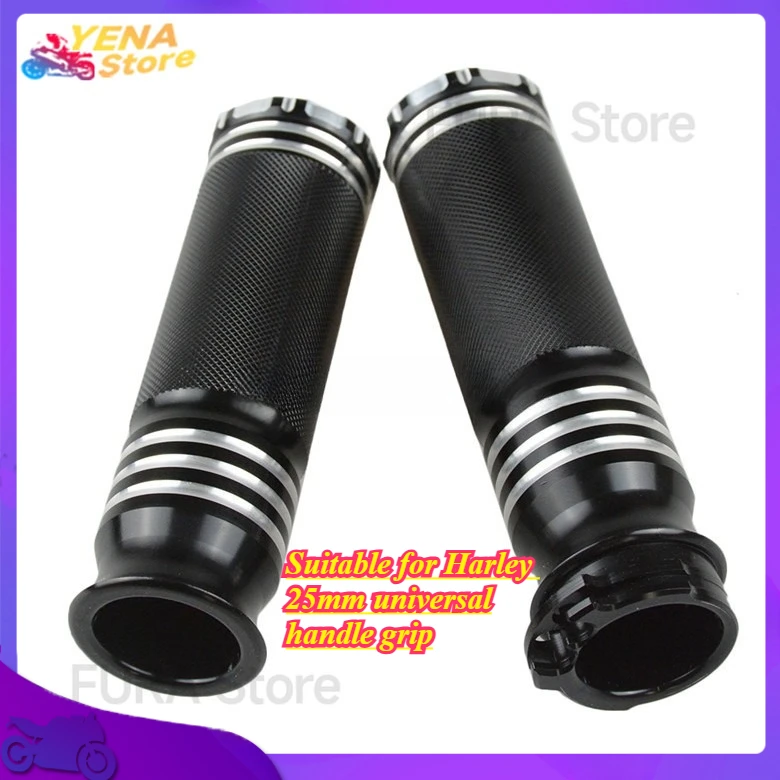 

Чехол на руль в стиле ретро для дроссельной заслонки автомобиля, подходит для Harley, универсальная ручка 25 мм, аксессуар для модификации мотоцикла, новый