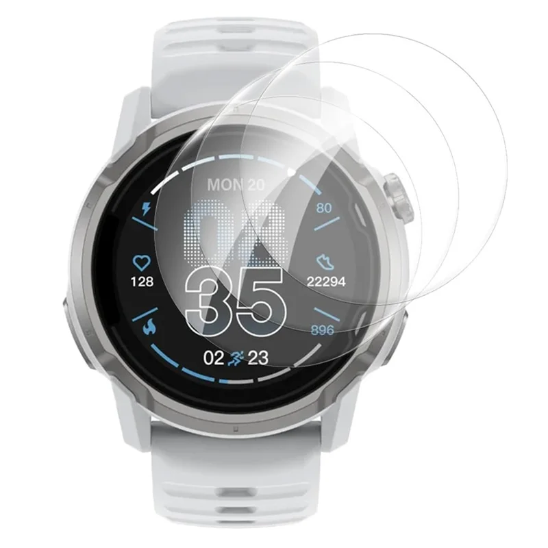 5PCS Smart Watch Screen Protector for COROS APEX 4 42mm / APEX 4 46mm Tempered Glass Scratch-Proof Protective Film