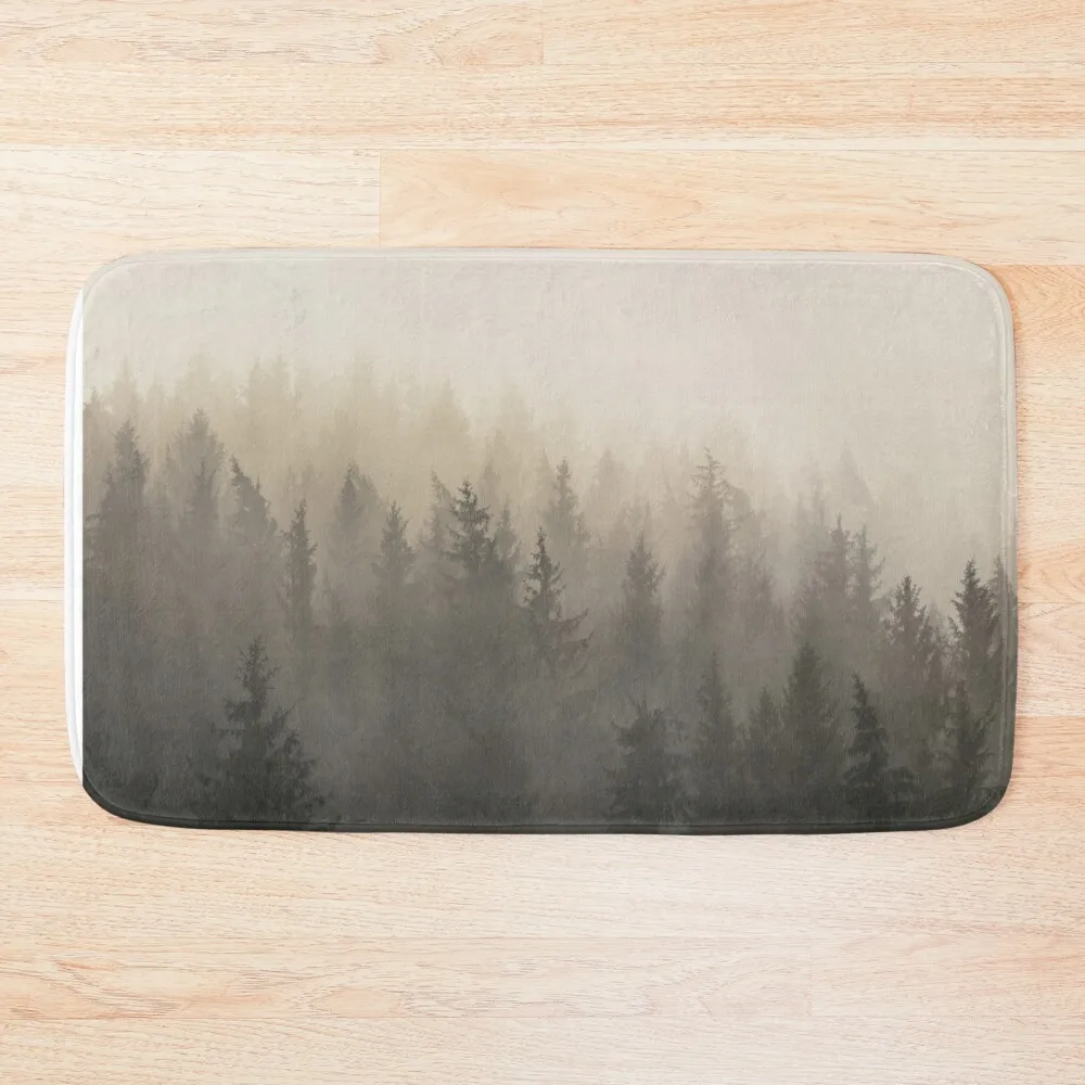 

Mystical Forest Large Print Bath Mat Carpets For Bathroom Anti-Slip Bathtub Bathroom Supplies Bathroom Use Mat