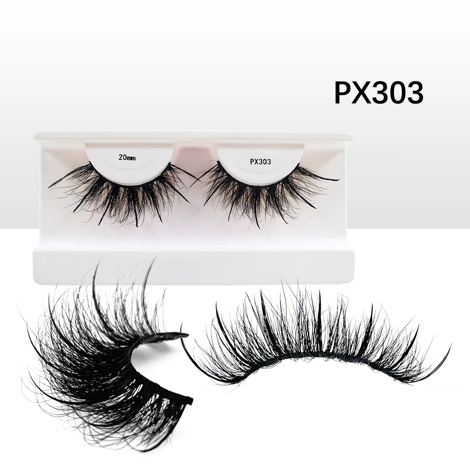 RED SIREN Wispy Lashes New 16mm 18mm 25mm Mink Lashes Fluffy Makeup Accessories Long Natural Look Spike False Eyelashes