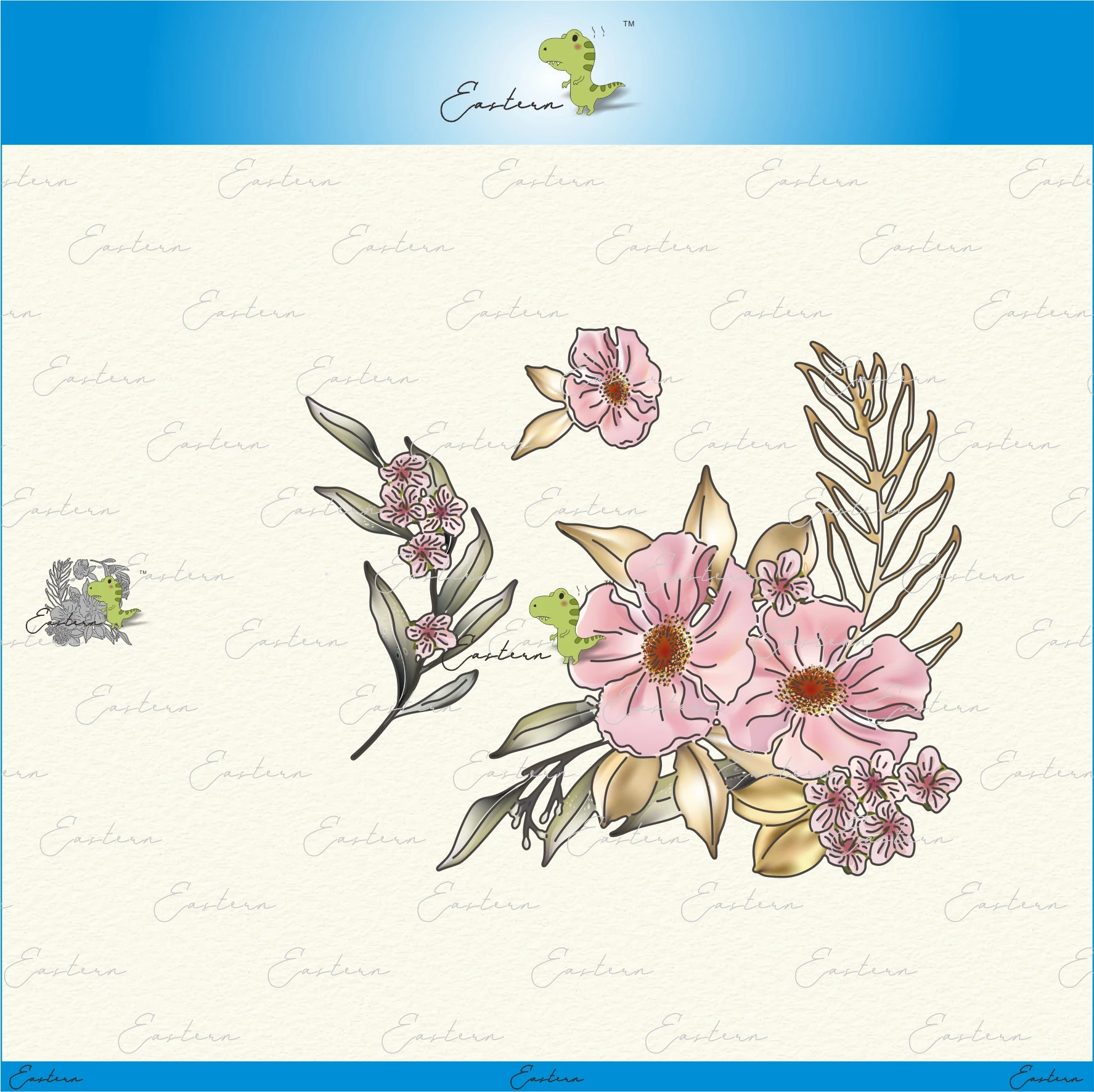 Metallic Flowers metal cutting dies 2022 new DIY  molds Scrapbooking Paper Making die cuts crafts  Printed Sheet