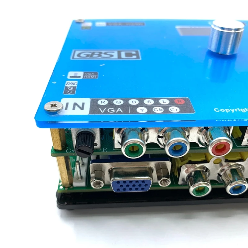 جهاز إرسال فيديو GBS ، GBSC RGBS VGA Scart ، إشارة Ypbpr إلى VGA HD Upscalers