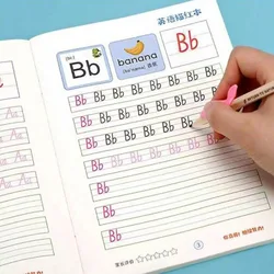 Лидер продаж, тетрадь по английскому языку, обучение письму на английском языке, для детей, упражнения в детском саду, книги по практики каллиграфии