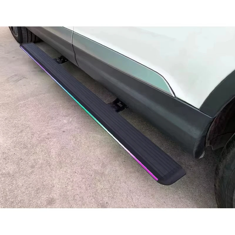 

High Quality Aluminum Alloy Running Board Lighted Electric Step Automatic Retractable Side Step for Rox 01 Accessories