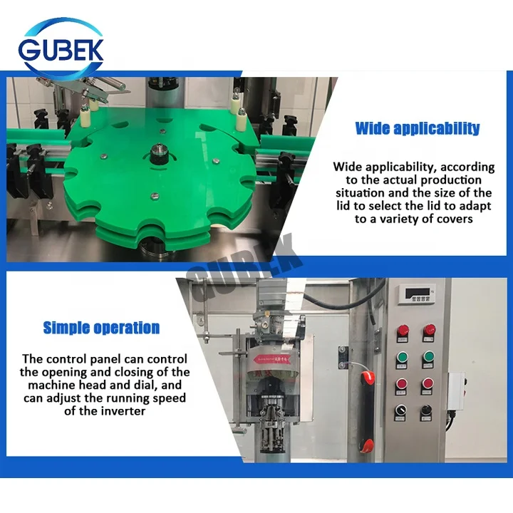 GUBEK Parfum Waterfles Vulmachine Automatische afdekmachine