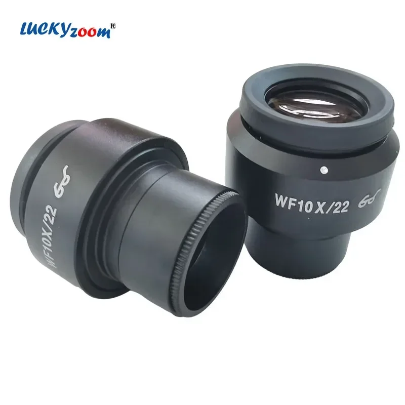 2pcs Adjustable 10X Microscope Eyepiece Scale Widefield Reticle Ocular For Trinocular Stereo Microscopio Measurement Calibration