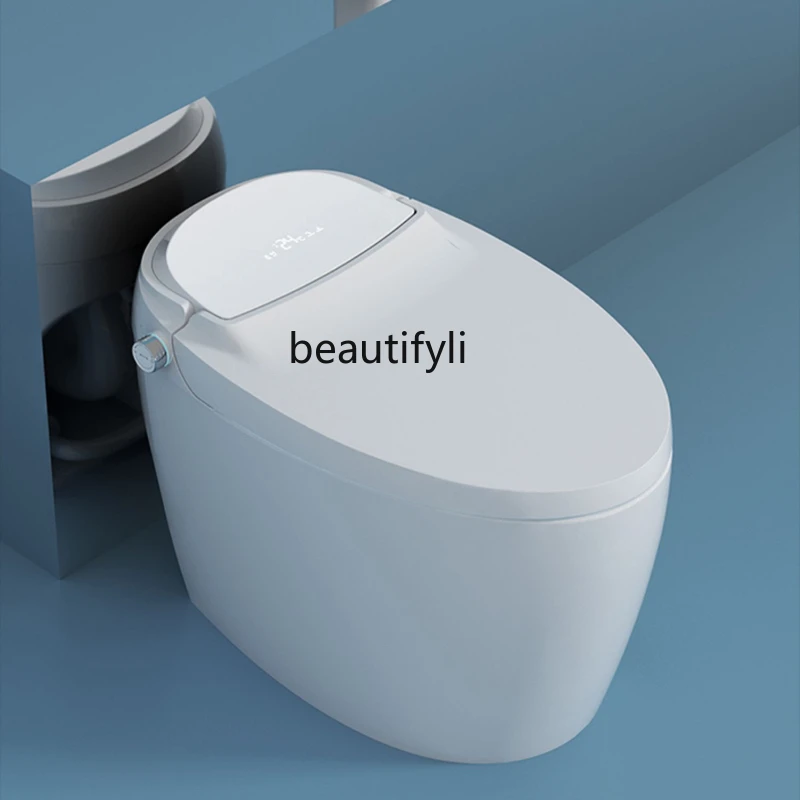 

Smart Toilet Automatic Flip Siphon Small Apartment Electric Waterless Pressure Limit Household Integrated Toilet