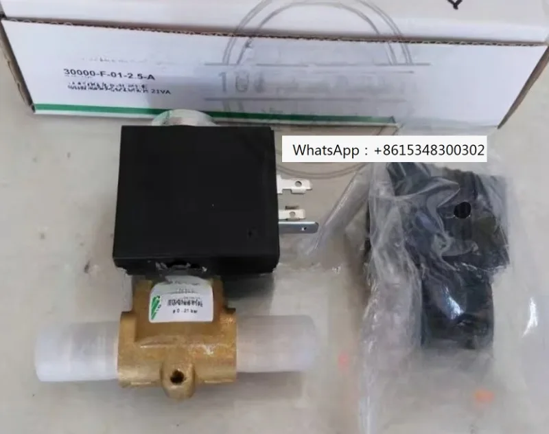 

1pcs Original solenoid valve 30000-F-01-2.5-A 220V with coil 1/4 6.35
