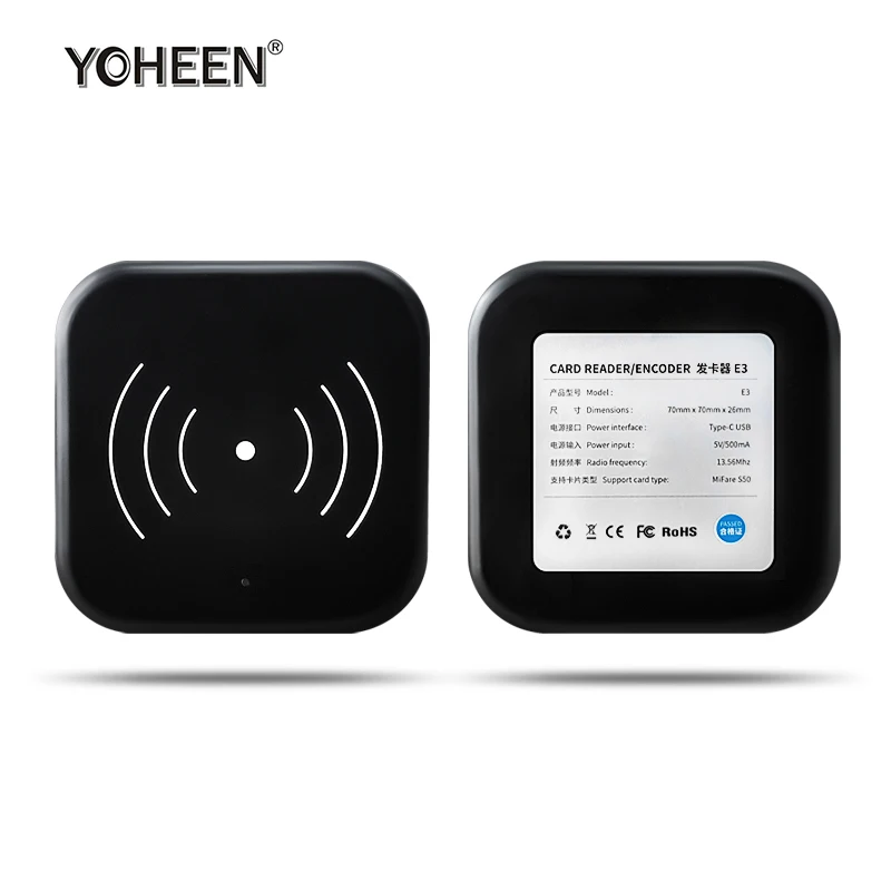 Type-C USB TTLock TTHotel RFID Card Reader Hotel Lock System Programmer Encoder Software Free