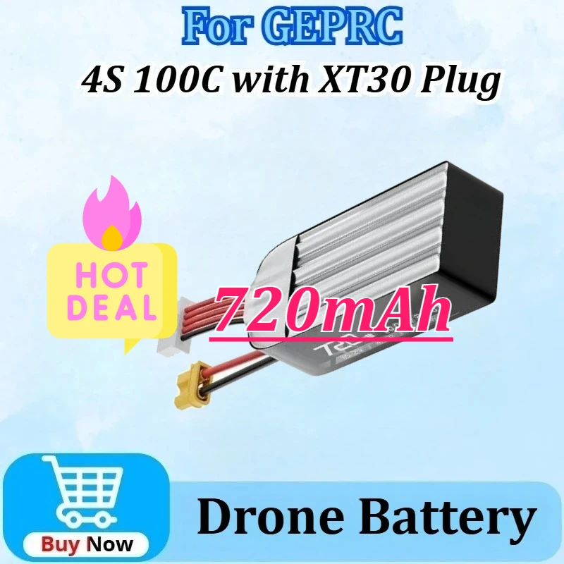 4S 15.2V 720Mah 100… - image