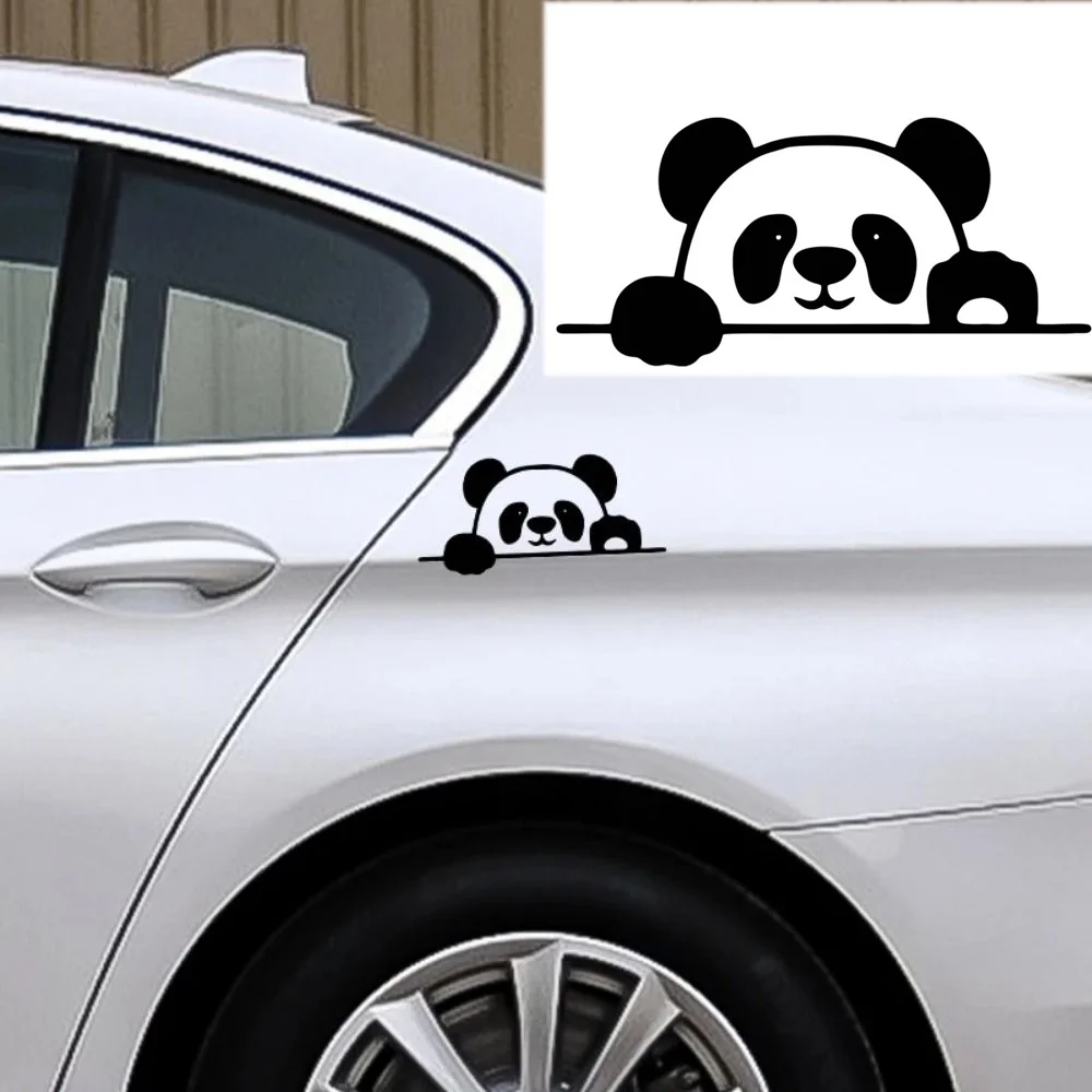 

BLKUOPAR Peeking Panda автомобильные наклейки виниловые наклейки для квадроциклов креативная наклейка милая окклюзия царапин холодильник кондиционер автомобильные аксессуары