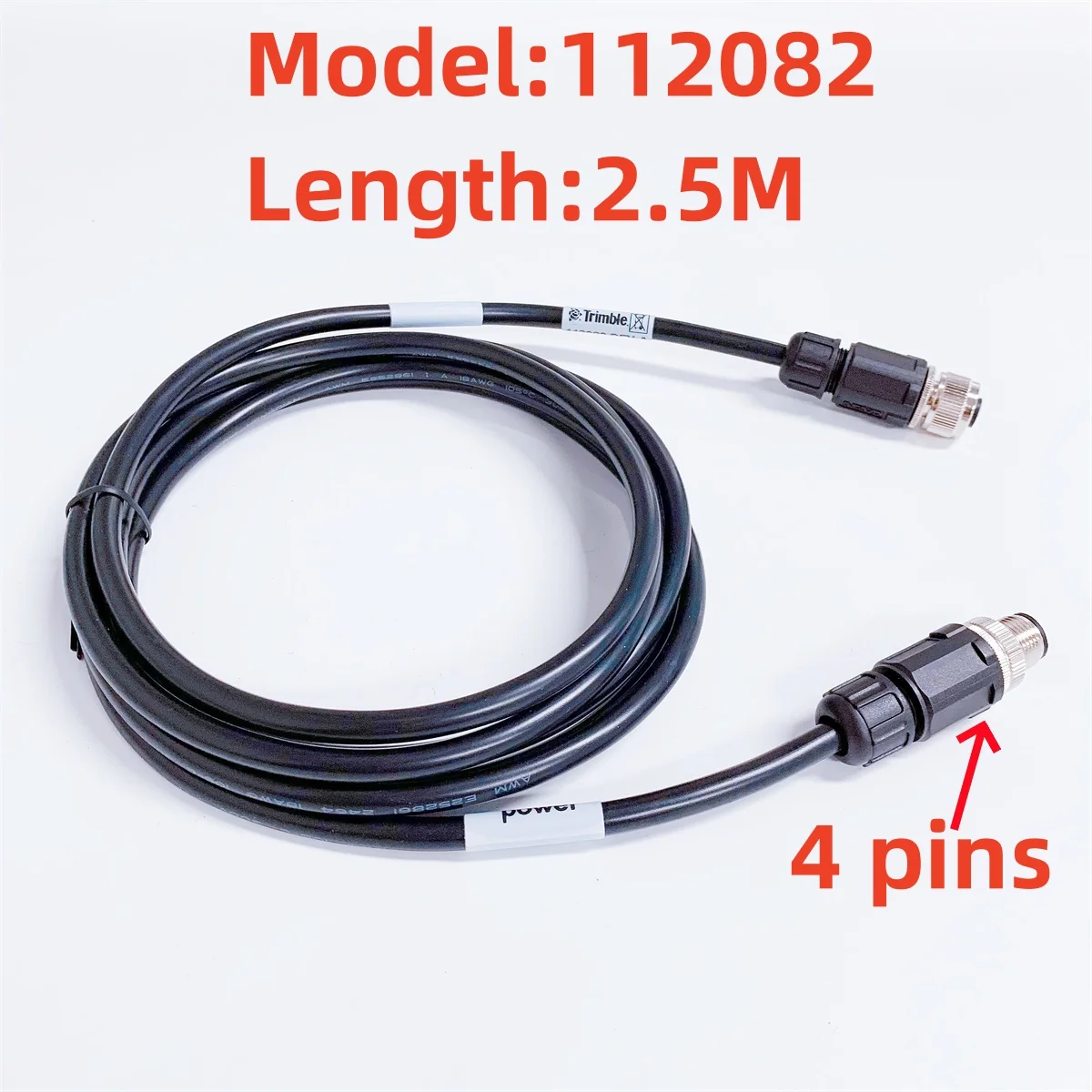 

Brand new cable 112082 for Müller-Elektronik Displays with Trimble NAV-500 NAV-900 Guidance Controller 4-pin