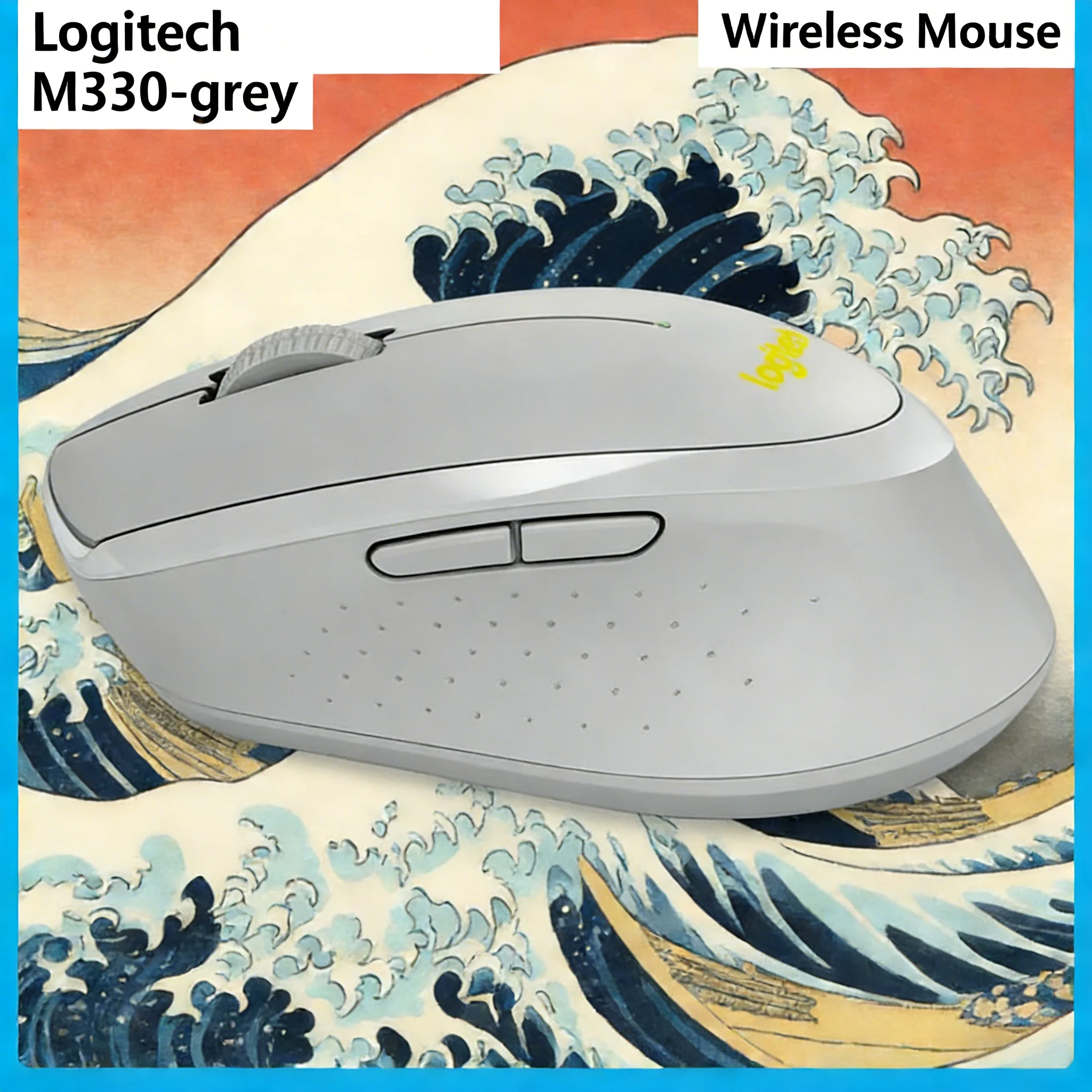 

Беспроводная мышь Logitech M330 Silent Plus — 90% снижение шума при нажатии, плавное колесо прокрутки для комфортного использования