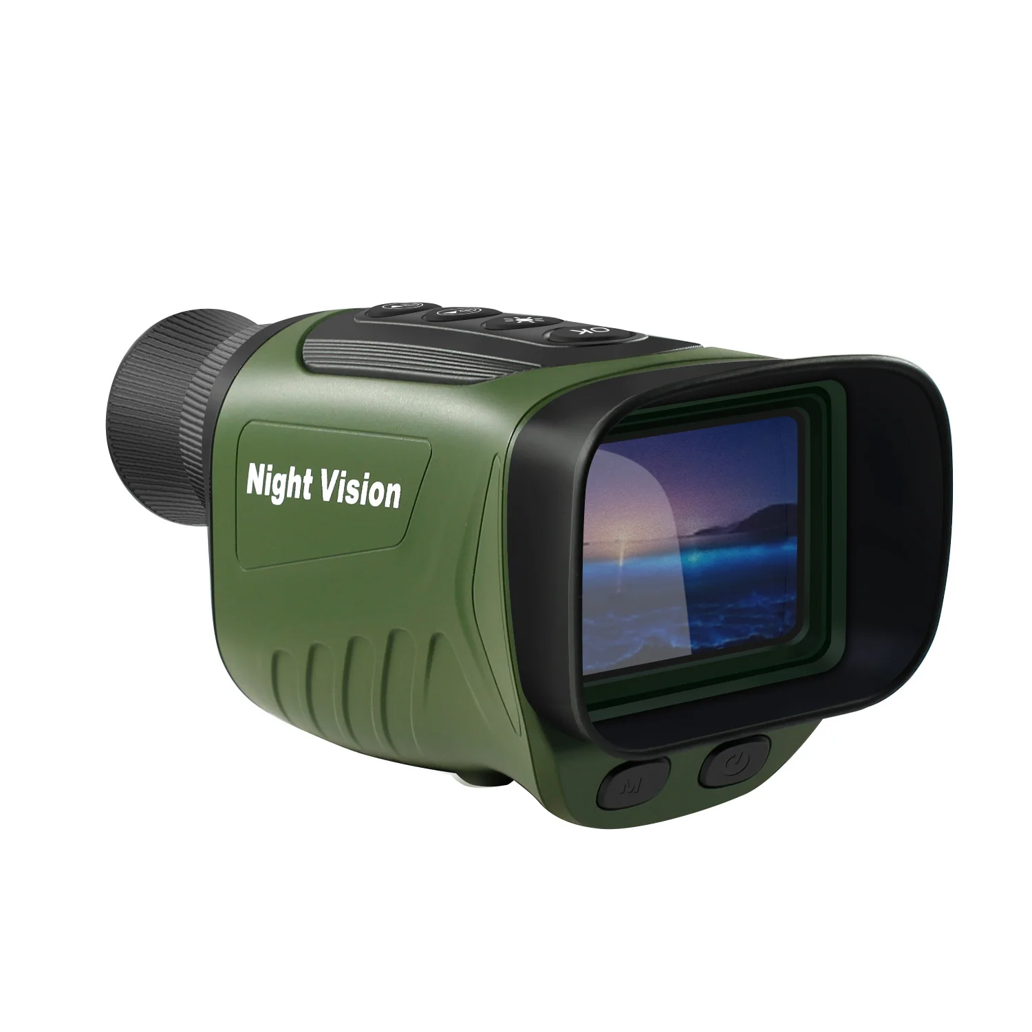 Gafas de visión nocturna DT19, binoculares de 3W/850nm, alcance de visión LED IR, Zoom Digital 8X para caza, Camping, viajes