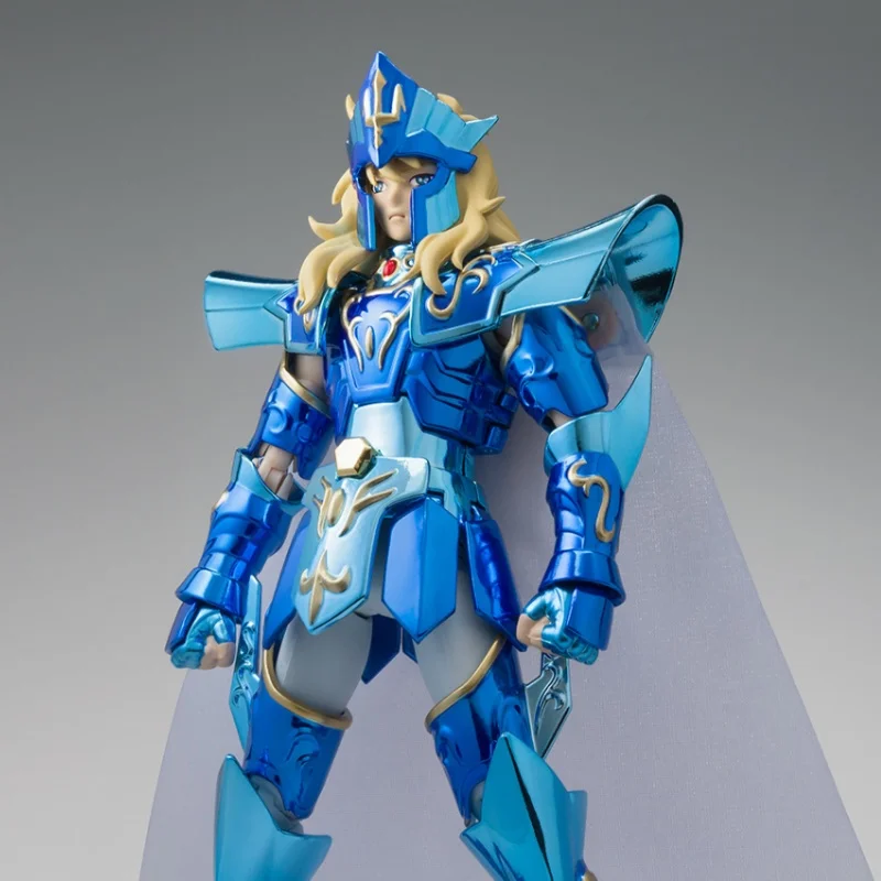 Bandai Original sacré tissu mythologie 15th anniversaire édition mer empereur Poseidon 15th anniversaire Ver Anime marionnette Figurines