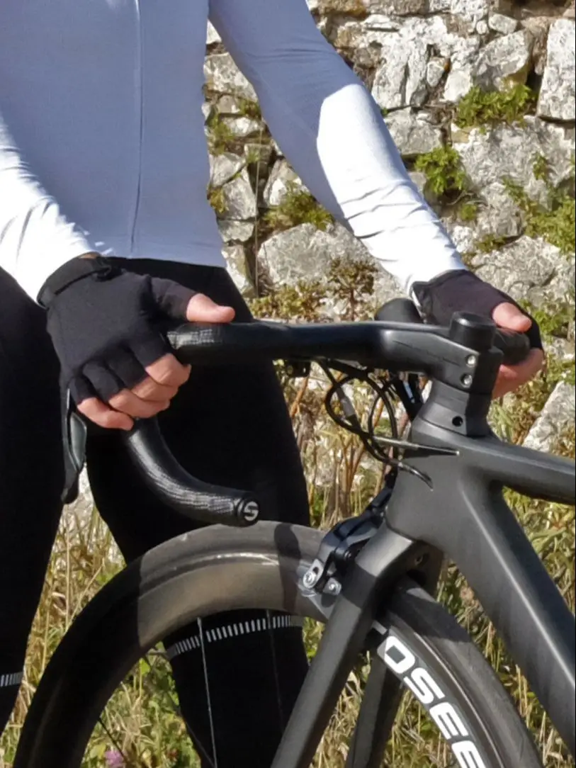 AliExpress DAREVIE Cycling Gloves Half Finger Korea ASK Microfiber Bike Glove Light Soft Super Breathable Cycling Gloves Pad Shockproof
