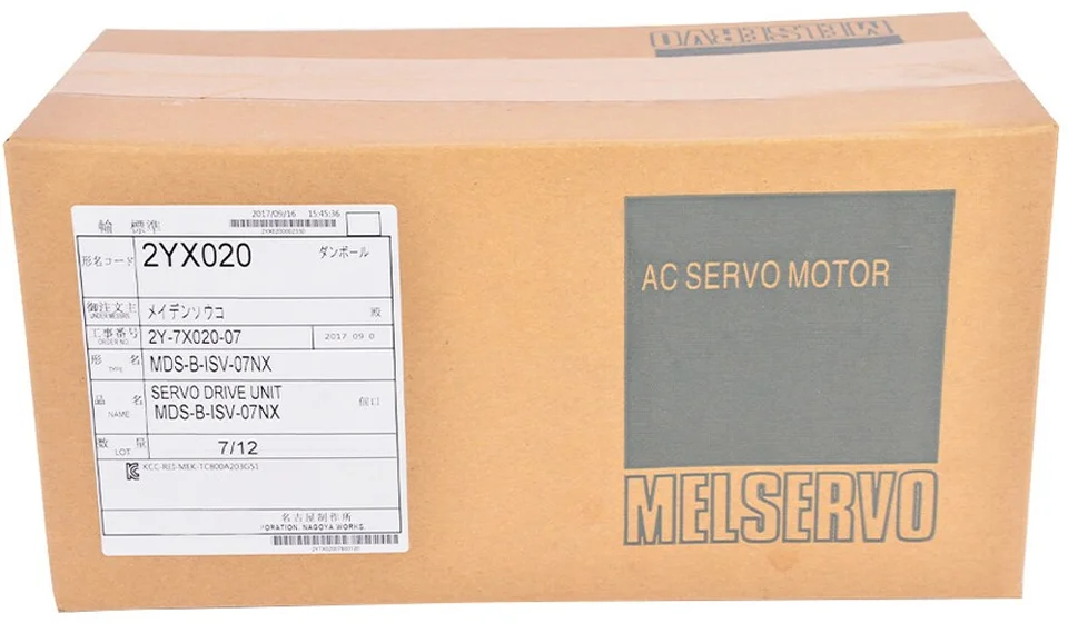 MDS-B-ISV-07NX تكامل جديد للمحركات المؤازرة ومحركات الأقراص وأجهزة التشفير MDS B ISV 07NX، شحن سريع