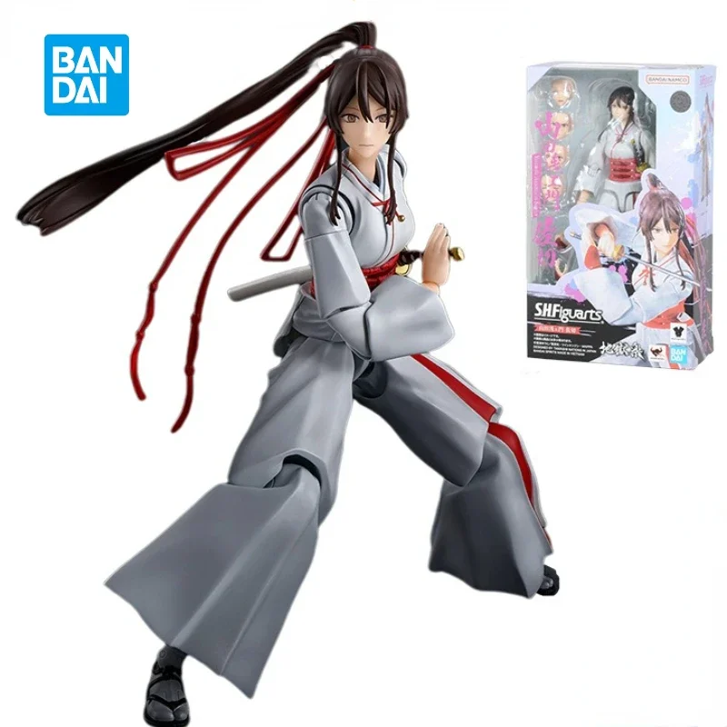 

В наличии Bandai оригинальный SHF подлинный адский рай Yamada Asaemon Sagir модель аниме фигурка подарок коллекционные украшения