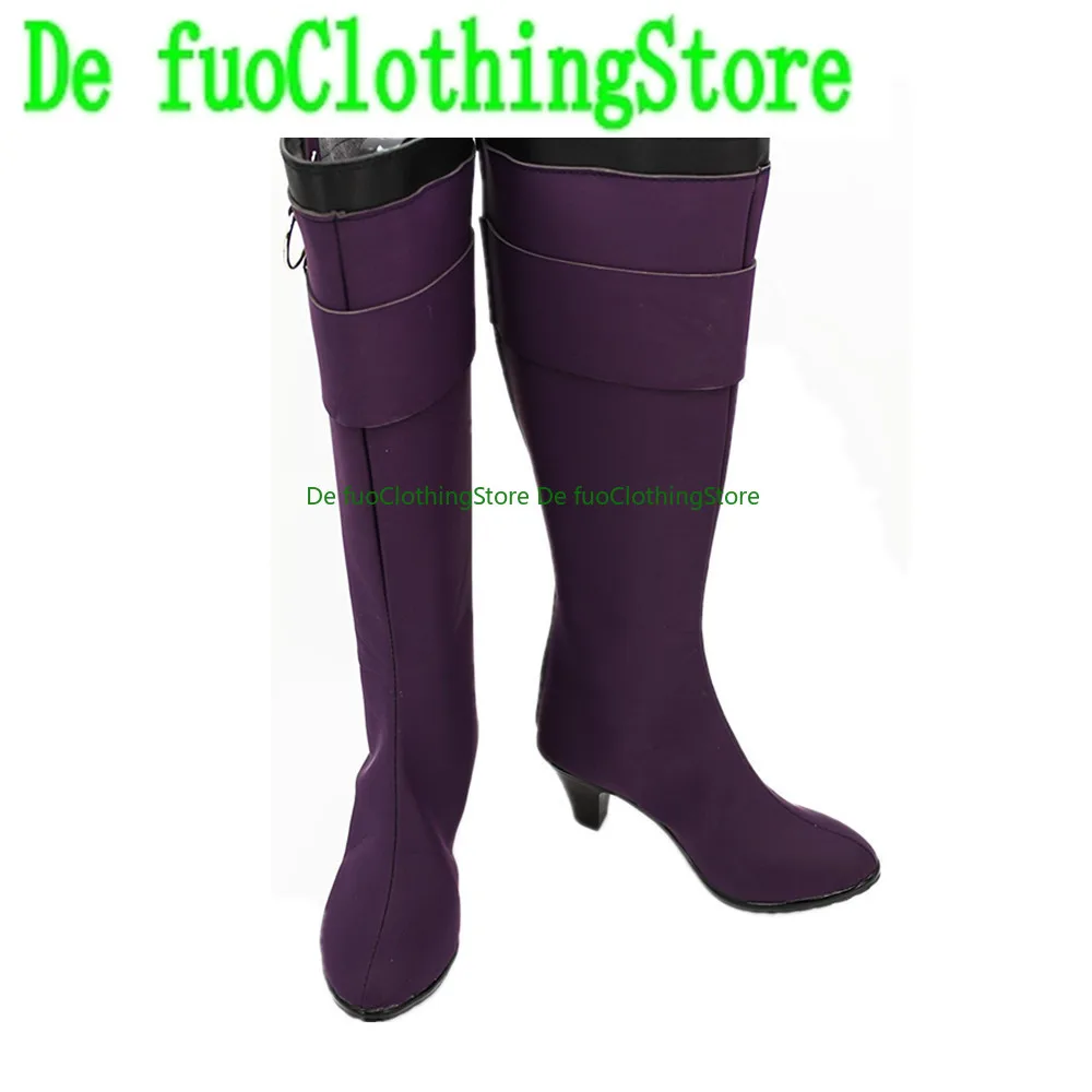 DefuoClothing Trigger Happy Havoc Kyoko Kirigiri Kirigiri Kyouko Cosplay Schoenen Boot Christmas Game Anime Halloween DefuoClothing