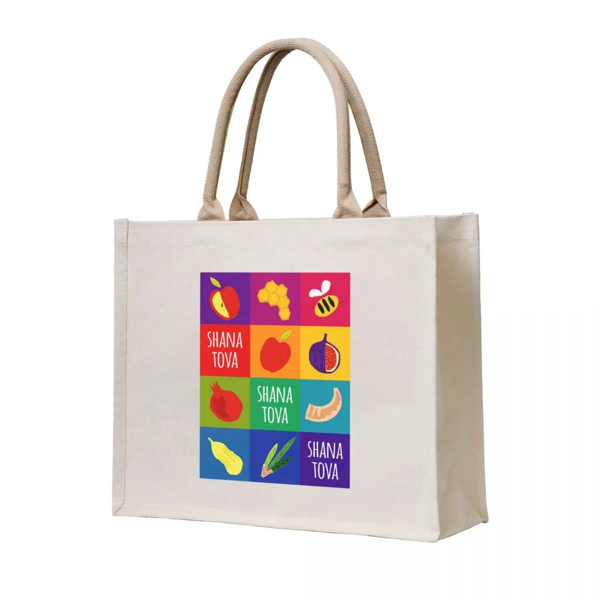 

Rosh Hananah Pop Art Oblong Tote Bag sacs de shopping supermarket folding bag shoping bag