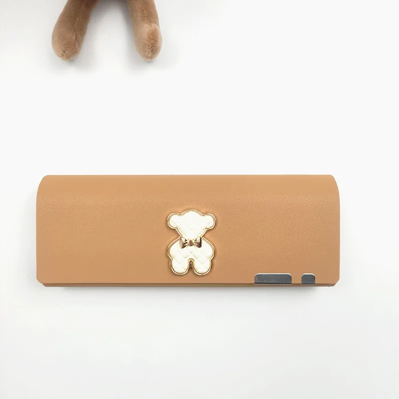 Bear Sunglasses Box Anti-scratch Eyewear Case Glasses Case Eyewear Protector Holder Eyeglasses Holder Girl Gift B2