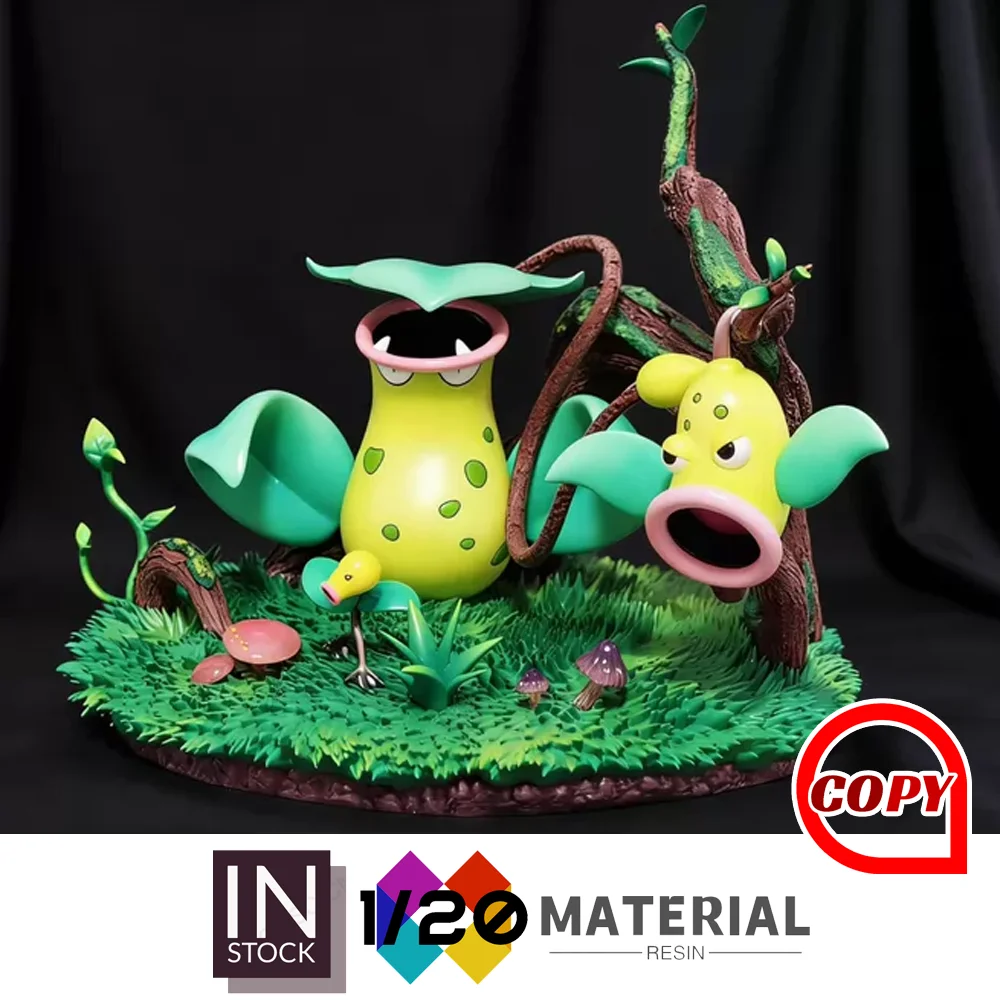 

[В наличии] Масштабная модель из смолы 1/20 [Копия MH] – Bellsprout, Weepinbell и Victreebel