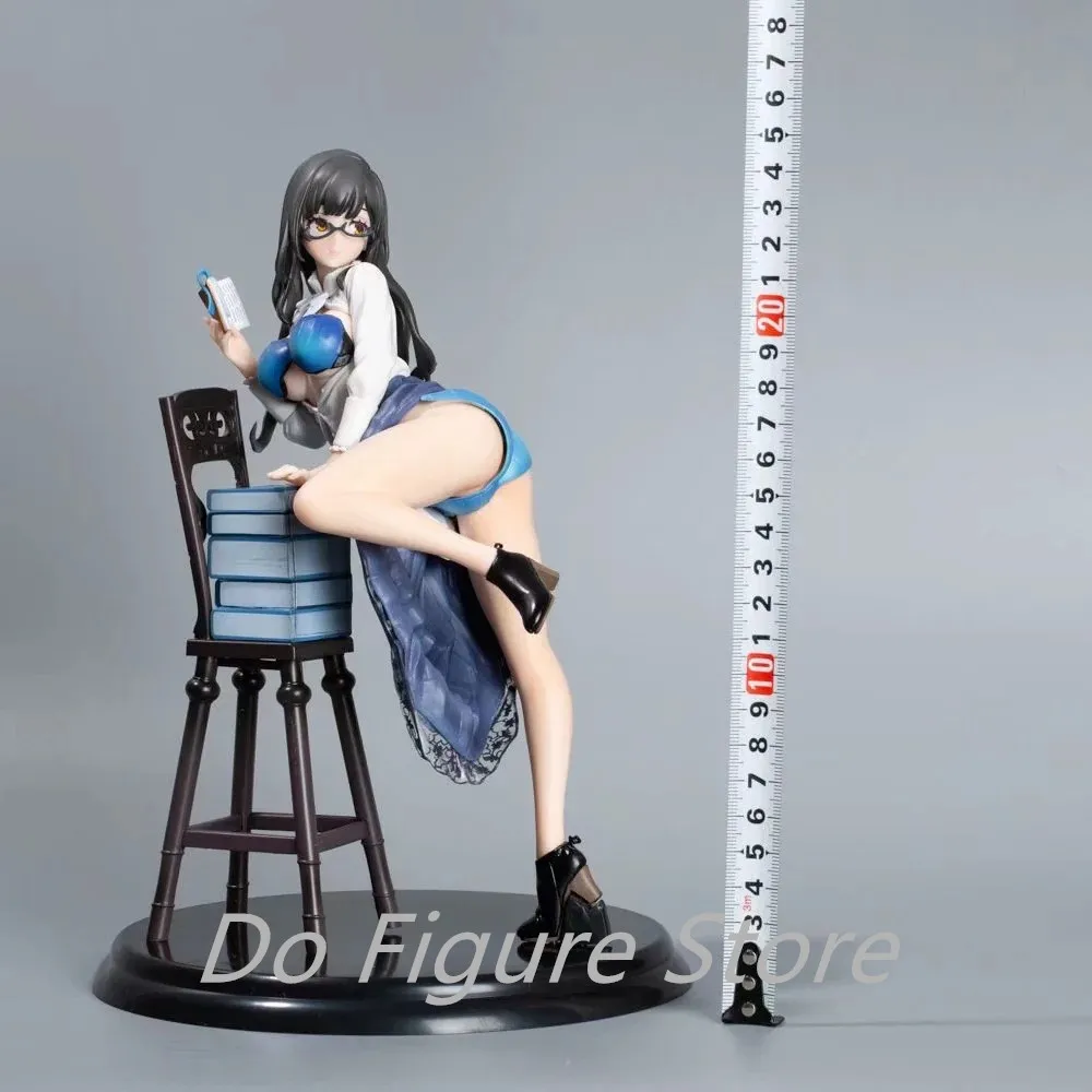 27cm Native Japanese Anime Girl Figurine Literature Girl Action Figure Adult Model Toy with Removeable Clothes