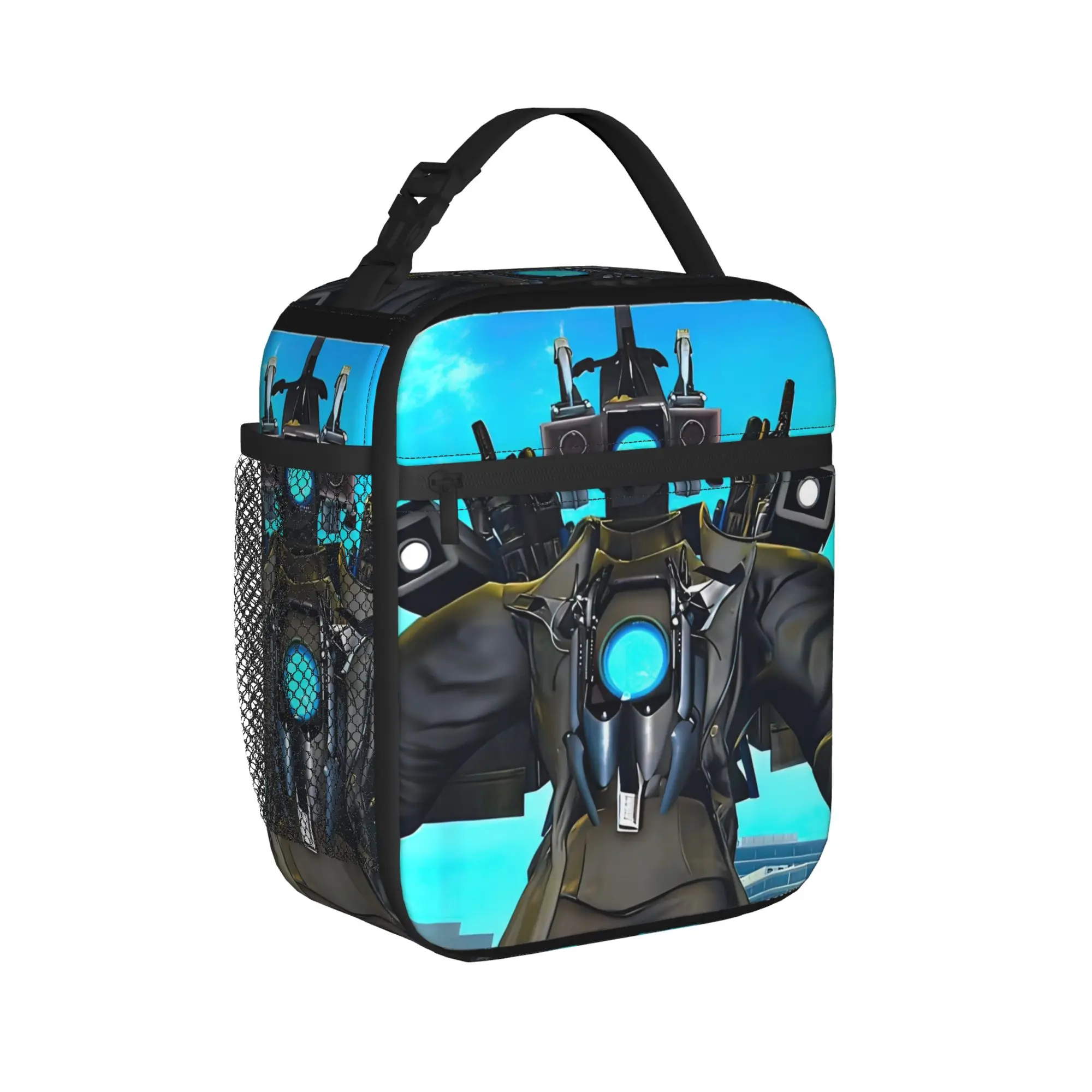 I'm The Birthday Boy Skibidi Toilet Insulated Lunch Bags Portable  Reusable Cooler Bag Tote Lunch Box   Food Storage Bags