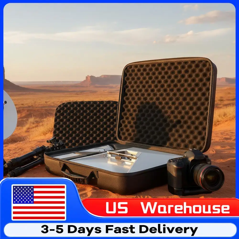 

Водонепроницаемый кейс для хранения с ручкой, портативная сумка для переноски, несколько отделений для аксессуаров Starlink Mini