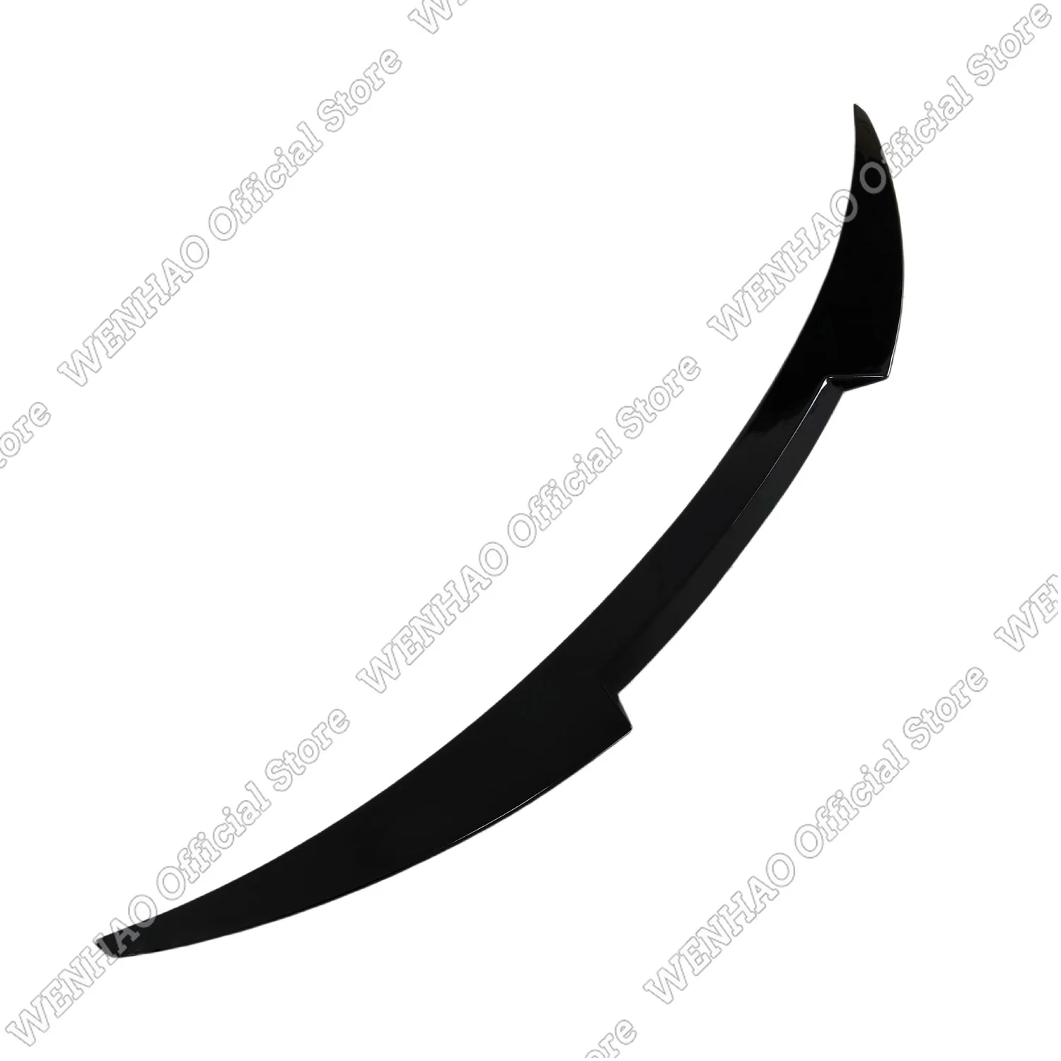 M4 Style Material Gloss Black Car Rear Trunk Spoiler Wings For BMW 2 Series F22 F87 2015-2019 Tuning Spoiler Caps Bodylits view 4