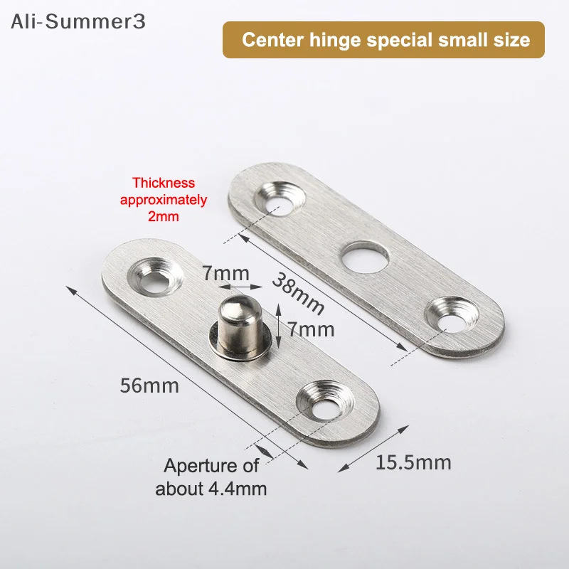 (YY) 1 قطعة 2025 جديد 75 مللي متر-150 مللي متر الباب محور المفصلي الفولاذ المقاوم للصدأ صعودا وهبوطا موقع رمح الثقيلة دوران 360 درجة