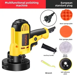 5 inch electric car polisher kit 700W Automatic Automatic Shockper 600 3700RPM Variable Policing Machine 12 Main Sales Polish Kit - №11