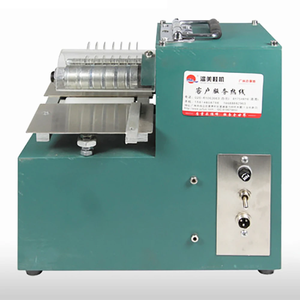 Leather Strip Belt Strap Cutting Machine with Edge Folding Leather Laminating Machine Handmade Leathercraft Cutting