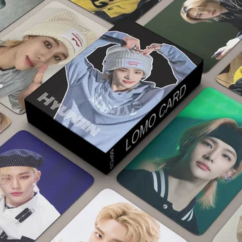 XIURAN 55 sztuk SK  Hyunjin Album Lomo Card Kpop Photocards Seria pocztówek
